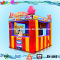 customized fun foods inflatable booth stand for sale